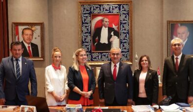 Türkiye Değişim Partisi’nden Başkan Işık’a ziyaret