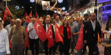 İstanbul Şile 'Milli Birlik' kortejinde buluştu