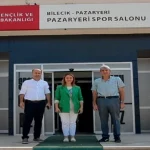 Bilecik Pazaryeri kapalı spor salonu hizmete açıldı