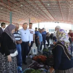 Mustafa Palancıoğlu Kayseri Melikgazi köy pazarında