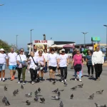 Avrupa hareketliliğine Mudanya'dan sportif farkındalık