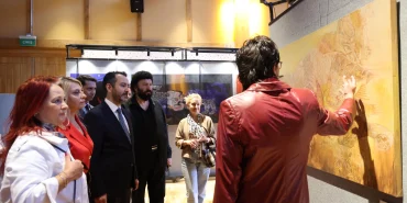 Konya'da 'Belleğin İzi' sergisi açıldı